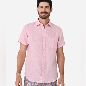 Rodd & Gunn Light Pink Casual Button Down Shirt